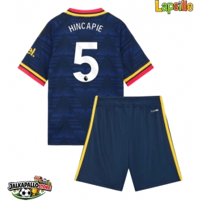 Arsenal Piero Hincapie #5 Vieraspaita Lapsille 2026-27 Lyhythihainen (+ shortsit)